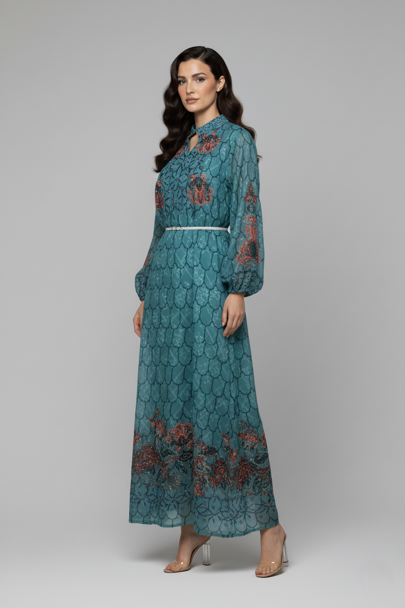 Chiffon Hive Jalabiya