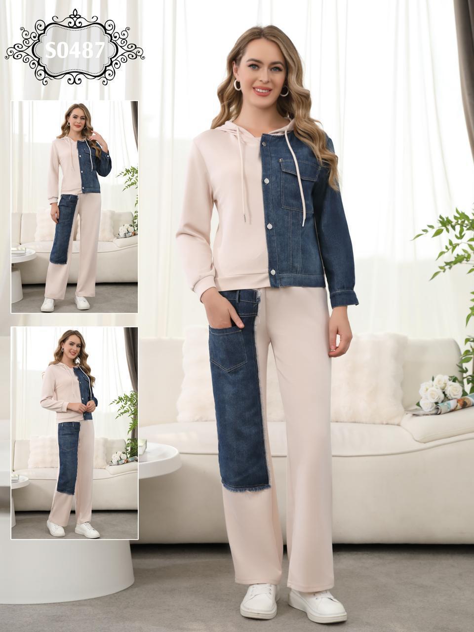 Two-Tone Casual Set