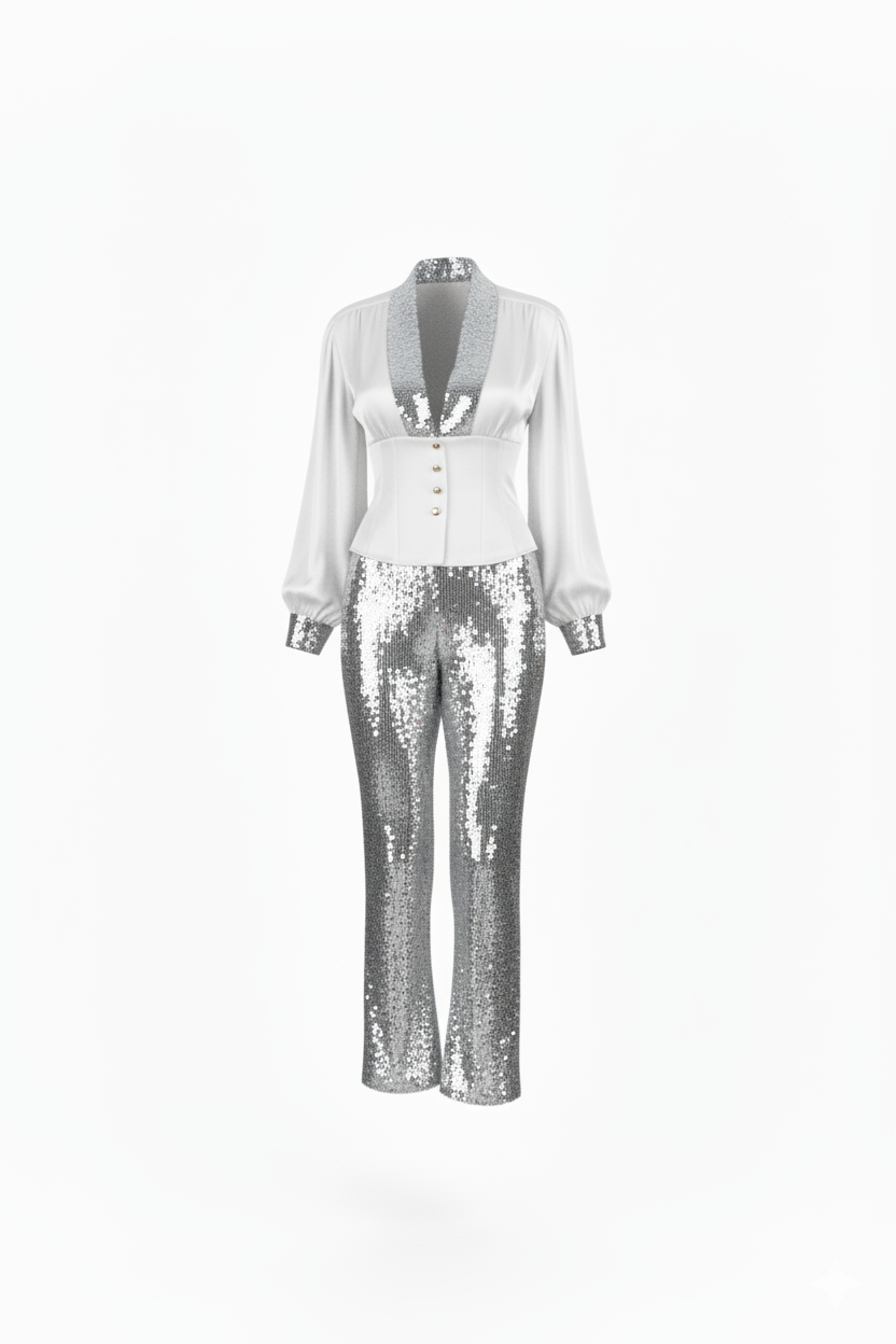 طقم قطعتين ترتر فاخر 