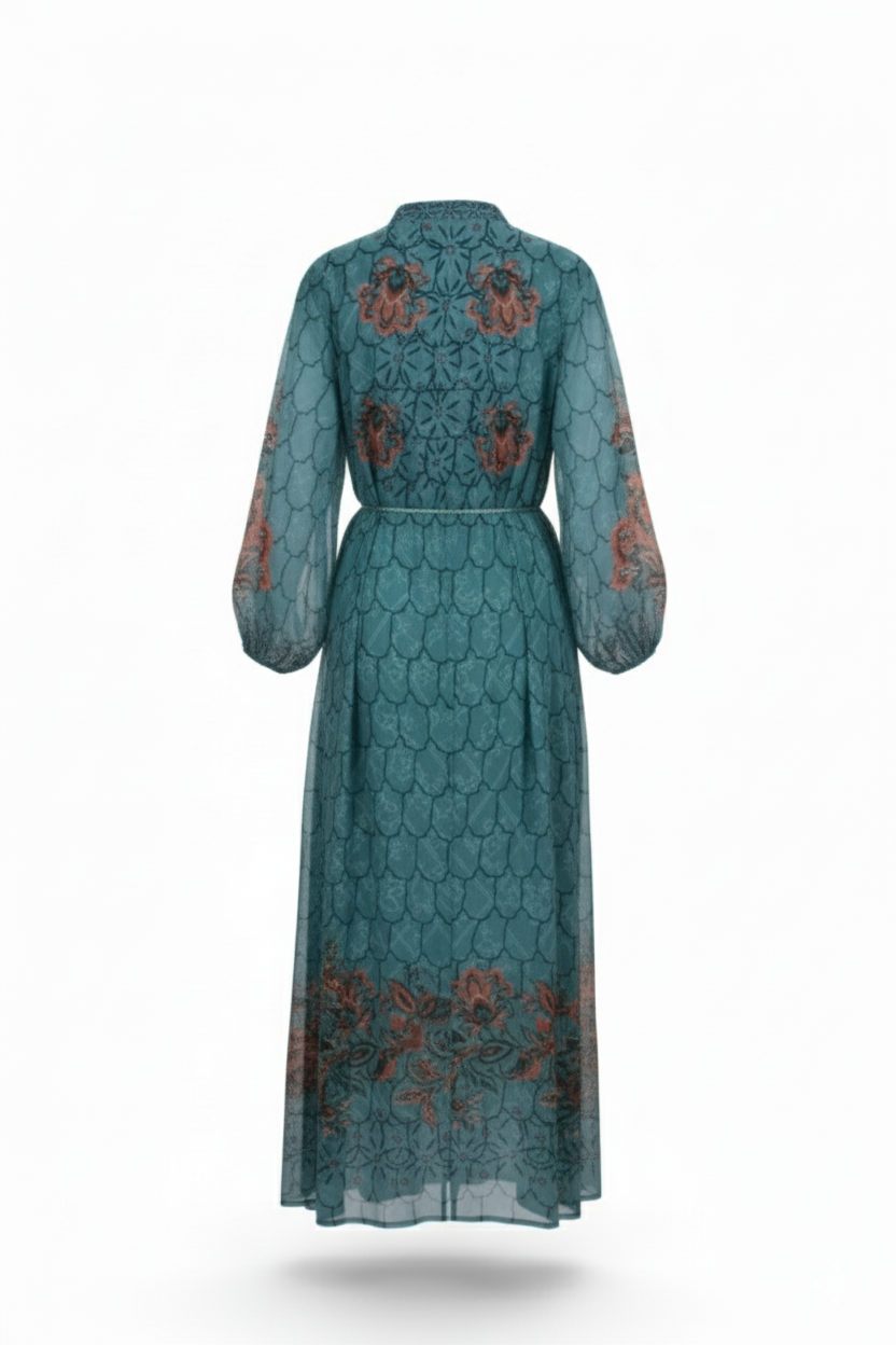 جلابية شيفون الخلية 