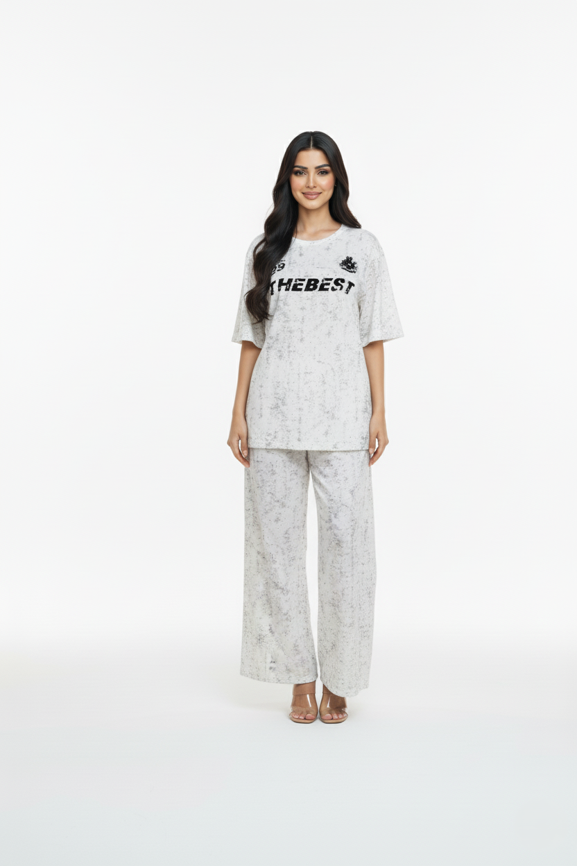 طقم يومي مريح بلمسة رياضية 