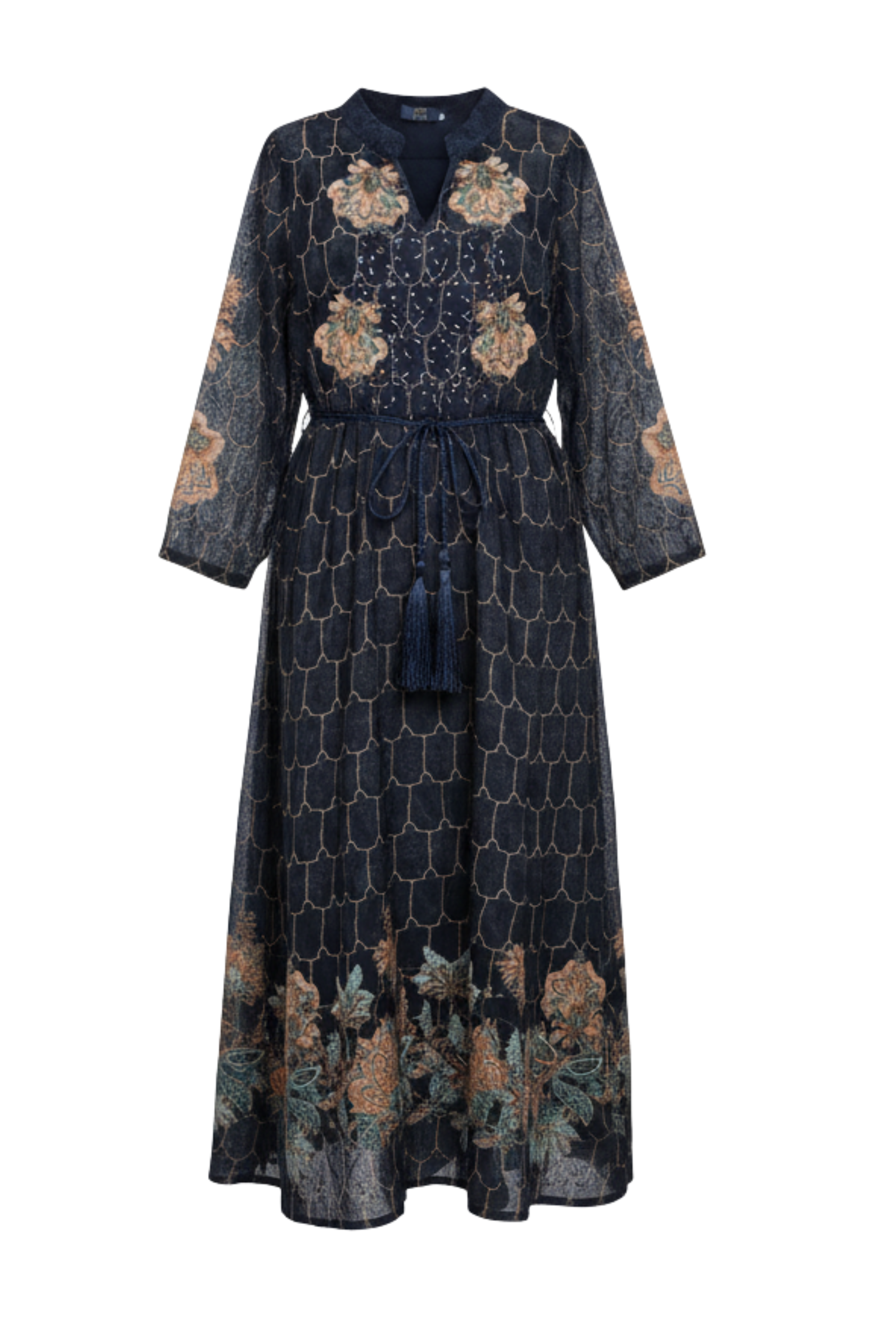 جلابية شيفون الخلية 