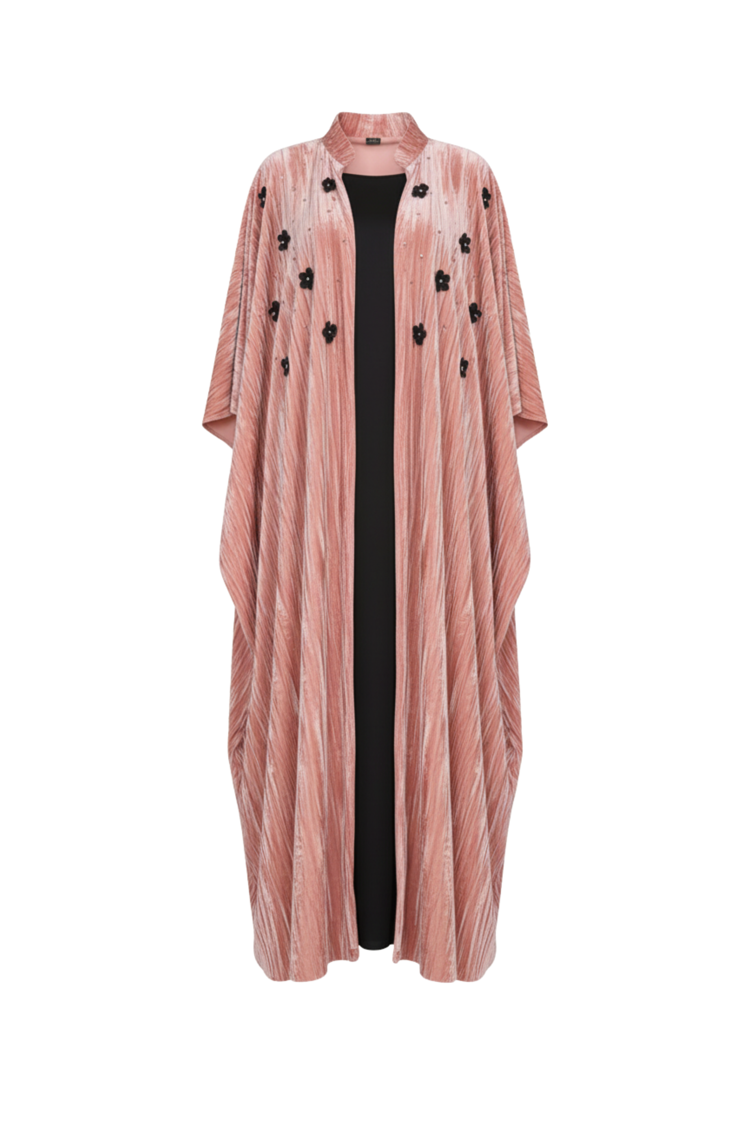  كيمونو زهرة أنيق وردي