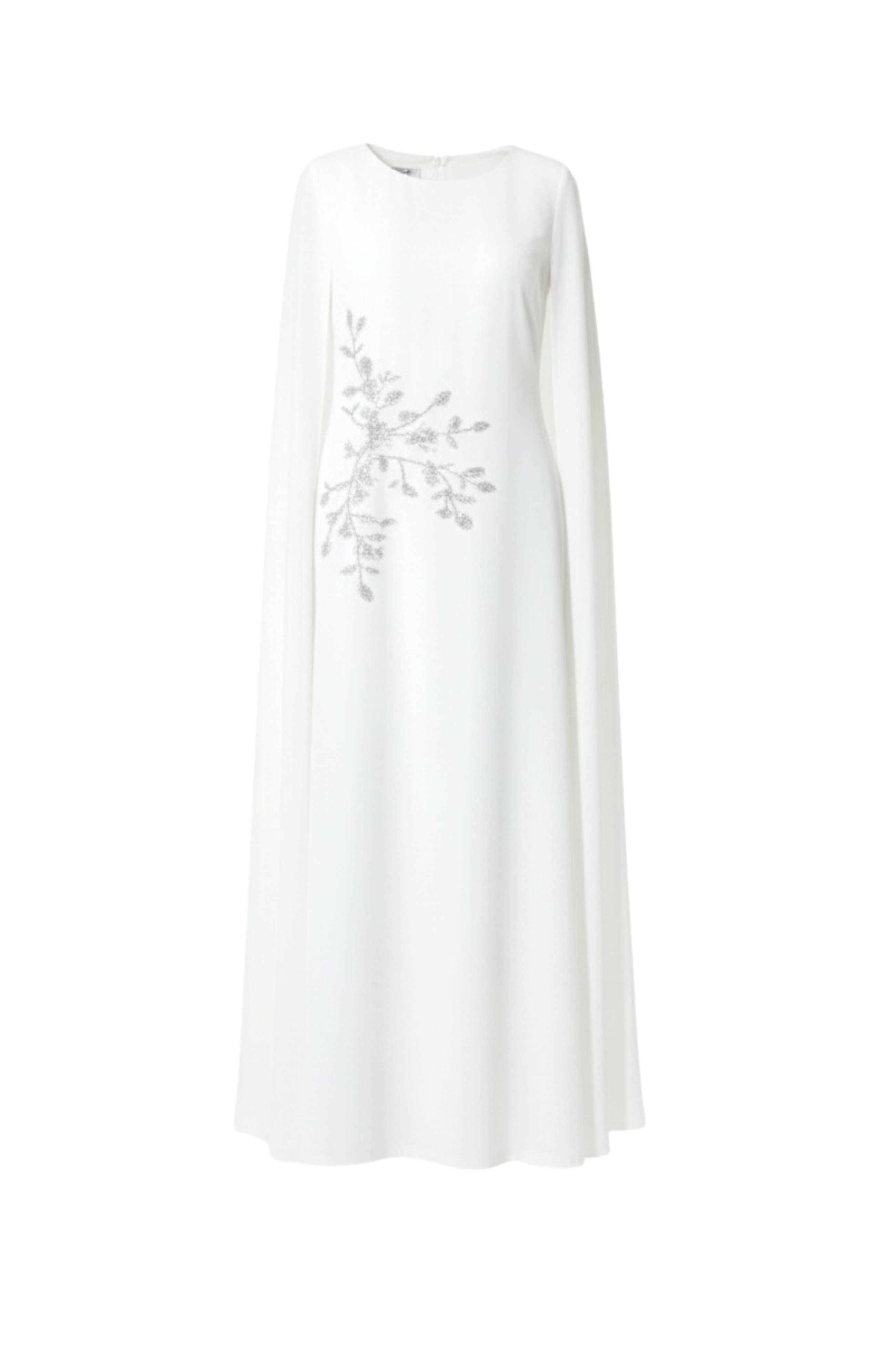 فستان أبيض ملكي