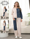 Two-Tone Casual Set